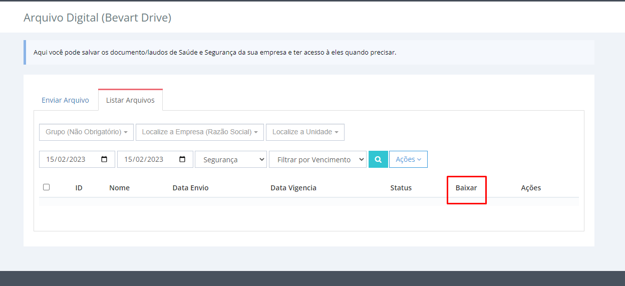 Tela de assinatura do PDF com o certificado digital A1